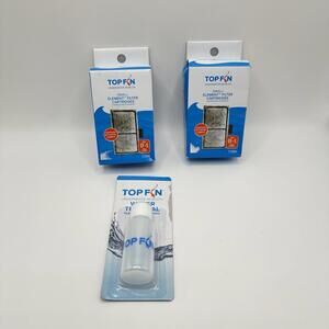 Top Fin EF-S 2x 3 Pack (6 Total) w/ Top Fin Water Test Vial